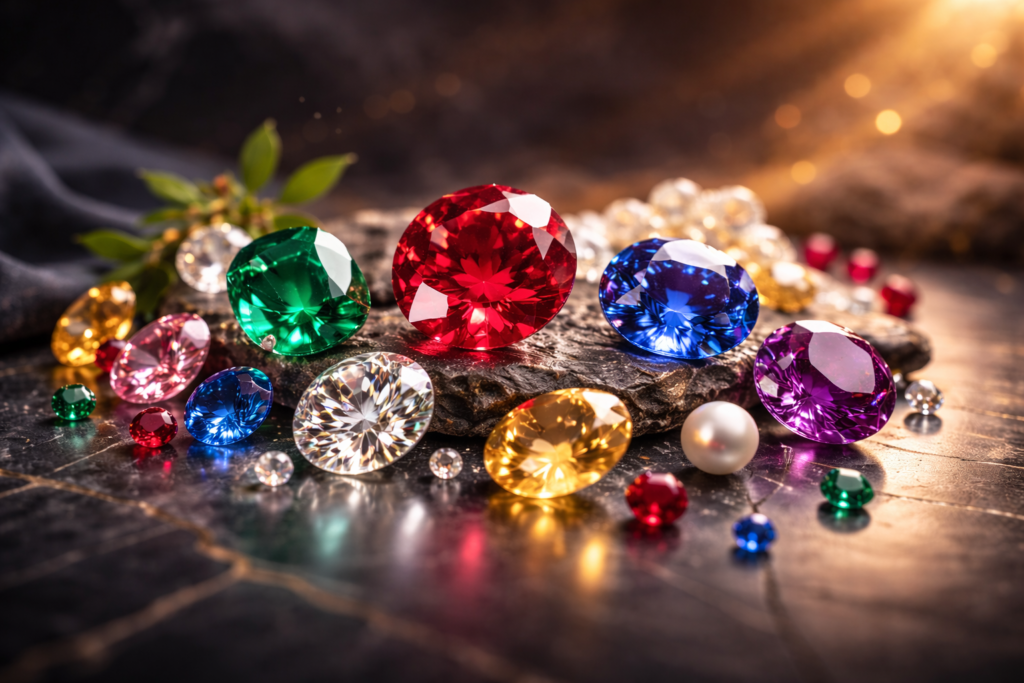 GEMSTONE ACCORDING TO DATE OF BIRTH – Complete Guide to Choosing the Right Stone 🤔 chatgpt image feb 21, 2026, 01 15 34 pm